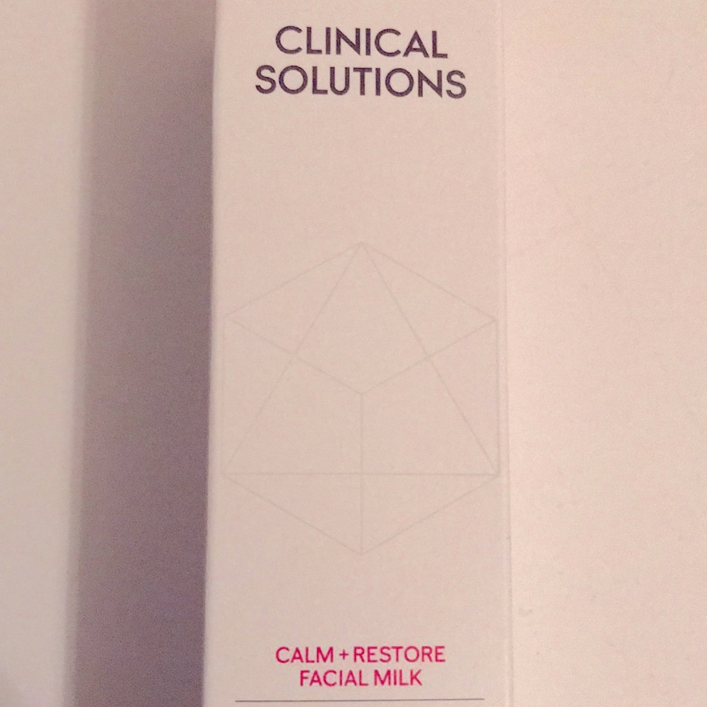 Clinical Solutions Calm and restore facial milk